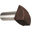Dundas Jafine 4 in. ProMax wide Mouth Exhaust Hood - Brown
