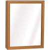 Zenith 15.25 in. W x 21.75 in. H Surface-Mount Framed Medicine Cabinet in Oak Zenith 15.25 in. W x 21.75 in. H Surface-Mount Framed Medicine Cabinet in Oak