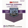 3M Pro Grade Precision 9 in. x 11 in. 120 Grit Medium Faster Sanding Sheets (15-Pack)