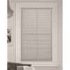 BlindsAvenue Simply Gray Sheen Cordless Light Filtering Single Cell Polyester Cellular Shade 54 in. W x 48. L