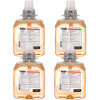 GoJo Luxury Foam Antibacterial Handwash, Fresh Fruit Fragrance, 1250 mL Refill for FMX-12 Push-Style Dispenser (Pack of 4)