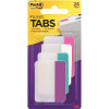 Post-It Durable 1.50 in. x 2 in. Write-on Tabs, Assorted (24-Pack)