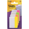 Post-It Filing 1.50 in. x 2 in. Write-on Tabs, Assorted (24-Pack)