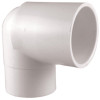 Mueller Streamline 1/2 in. PVC Sch. 40 90-Degree Spigot x S Street Elbow Mueller Streamline 1/2 in. PVC Sch. 40 90-Degree Spigot x S Street Elbow