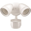 ETi 2-Head White Motion Activated Outdoor Integrated LED Security Flood Light 1200 to 2400 Lumens Boost 3 CCT