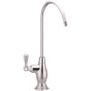 Aqua Flo Single-Handle Beverage Faucet with Air Gap VS905 Reverse Osmosis Designer Faucet Lead Free in Polished Chrome