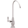 Aqua Flo Single-Handle Beverage Faucet with Air Gap VS905 Reverse Osmosis Designer Faucet Lead Free in Polished Chrome