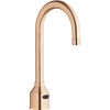 Elkay Battery Powered Electronic Sensor Single Hole Touchless Bathroom Faucet in Copper Nickel