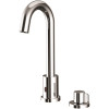 Speakman SENSORFLO Gooseneck AC Powered Single Hole Touchless Bathroom Faucet with Manual Override in Polished Chrome