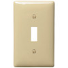 HUBBELL WIRING 1-Gang Ivory Medium Size Toggle Wall Plate