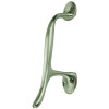 Don-Jo Hands Free Hospital Pull, 6 in. Satin Chrome Pull Centerline
