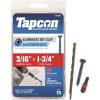 Tapcon 3/16 in. x 1-3/4 in. Star Flat-Head Concrete Anchors (75-Pack) Tapcon 3/16 in. x 1-3/4 in. Star Flat-Head Concrete Anchors (75-Pack)