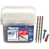 Tapcon 3/16 in. x 1-1/4 in. Star Flat-Head Concrete Anchors (225-Pack) Tapcon 3/16 in. x 1-1/4 in. Star Flat-Head Concrete Anchors (225-Pack)