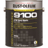 Rust-Oleum 1 gal. 9100 System Part A White DTM Interior/Exterior Epoxy Mastic Paint