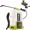 RYOBI ONE+ 18V Cordless Battery 4 Gal. Backpack Chemical Sprayer with 2.0 Ah Battery and Charger