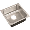 Just Manufacturing 18-Gauge Stainless Steel 18 in. O.D. x 18 in. x 5.5 in. DCR Single Bowl ADA Compliant Undermount Sink