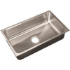Just Manufacturing 18-Gauge Type 304 Stainless Steel 18 in. O.D. x 30 in. Single Bowl Undermount Kitchen Sink