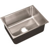 Just Manufacturing 18-Gauge Stainless Steel 18 in. O.D. x 24 in. Single Bowl Undermount Deep Kitchen Sink