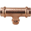 Apollo 3/4 in. x 3/4 in. x 1/2 in. Copper Press Reducing Tee Fitting
