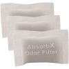 HLS COMMERCIAL Odor Filters for 2.5 Gal. to 4 Gal. Trash Cans (3-Pack)