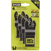 RYOBI 4-Piece Wood and Metal Oscillating Multi-Tool Blade Set