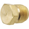 Everbilt 1/2 in. Brass HEX Head Plug Everbilt 1/2 in. Brass HEX Head Plug