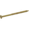 #10 x 3 in. Star Drive Flat Head Screw Exterior Bronze-Plated (1 lb. Box)