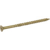1/4 in. x 4 in. Bronze-Plated Star Drive Flat Head Screw Exterior (8-Pack)