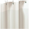 ASI 72 in. L x 36 in. W 8-Gauge White Vinyl Shower Curtain