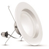 5 in./6 in. 120-Watt Equivalent Bright White 3000K High Output CEC Integrated LED Retrofit White Recessed Trim (6-Pack)