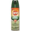 OFF! 4 oz. Aerosol Deep Woods Dry Insect Repellent, Neutral