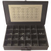 Phillips Pan Head Self-Drilling Screw Kit Zinc Plated Assortment in Metal Tray (600-Pieces)