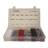 Conical Plastic Anchors with Screws Assortment in Plastic Tray (450 pcs)