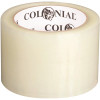 Colonial HM 18 Economy Hot Melt Packaging Tape, Clear, 1.8 mils, 2.83 in. x 109 yds.