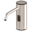 Counter Mounted 50.7 oz. Automatic (Battery/AC) Liquid Soap or Gel Hand Sanitizer Dispenser in Satin Stainless Steel