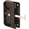 Prime-Line 2-5/8 in. Plastic Housing, Black, Steel Latch and Pull Prime-Line 2-5/8 in. Plastic Housing, Black, Steel Latch and Pull