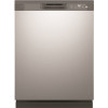 GE 24 in. Stainless Steel Front Control Built-In Tall Tub Dishwasher with Steam Cleaning, Dry Boost, and 59 dBA