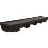 U.S. TRENCH DRAIN Compact Invisible Edge 39.4 in. L x 5.4 in. W x 3.5 in. H Trench and Channel Drain Kit, Black