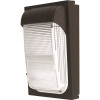 Contractor Select TWX 100-Watt Equivalent Integrated LED Dark Bronze Wall Pack Light, Adjustable Lumen Output 5000K