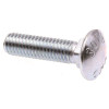 3/8 in.-16 x 1-1/2 in. Zinc Plated Carriage Bolts (100 per Pack)