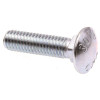 1/2 in.-13 x 3 in. Zinc Plated Carriage Bolts (25 per Pack)