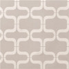 Fabtex 144 in. W x 84 in. H Links Pattern Privacy Curtain in Platinum