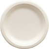 Empress Earth 6 in. Natural Bagasse Heavy Weight Plate 1000-Per Case