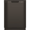 GE 24 in. Black Front Control Built-In Tall Tub Dishwasher with 60 dBA GE 24 in. Black Front Control Built-In Tall Tub Dishwasher with 60 dBA