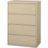 Hirsh HL8000 Putty 36 in. Wide 4-Drawer Lateral File Cabinet