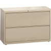 Hirsh HL8000 Putty 42 in. Wide 2-Drawer Lateral File Cabinet Hirsh HL8000 Putty 42 in. Wide 2-Drawer Lateral File Cabinet