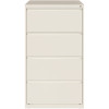 Hirsh HL10000 White 30 in. Wide 4-Drawer Lateral File Cabinet