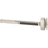 SARGENT 80 Series Grade 1,36 in. Stainless Steel Finish Right Hand Reverse Mortise Exit Device, Exit Only