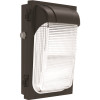 Contractor Select TWX 100-Watt Equivalent Integrated LED Dark Bronze Dusk to Dawn Wall Pack Light Slim Profile, 4000K