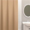 Zenna Home 70 in. W x 72 in. H Medium Weight PEVA Beige Shower Curtain Liner